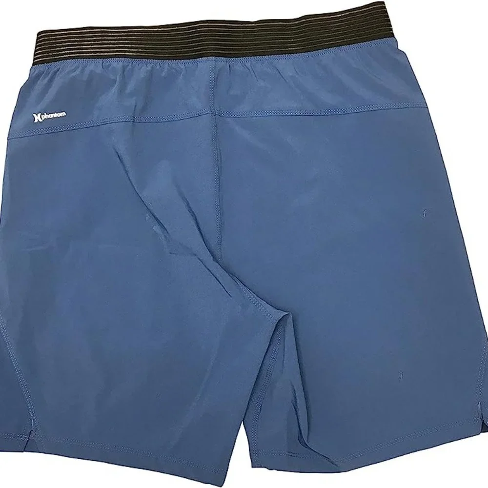 NWT!‎ Hurley Men's Swimming Trunks Polyester/Spandex Blend BQ0235 408 (Bue/Med)